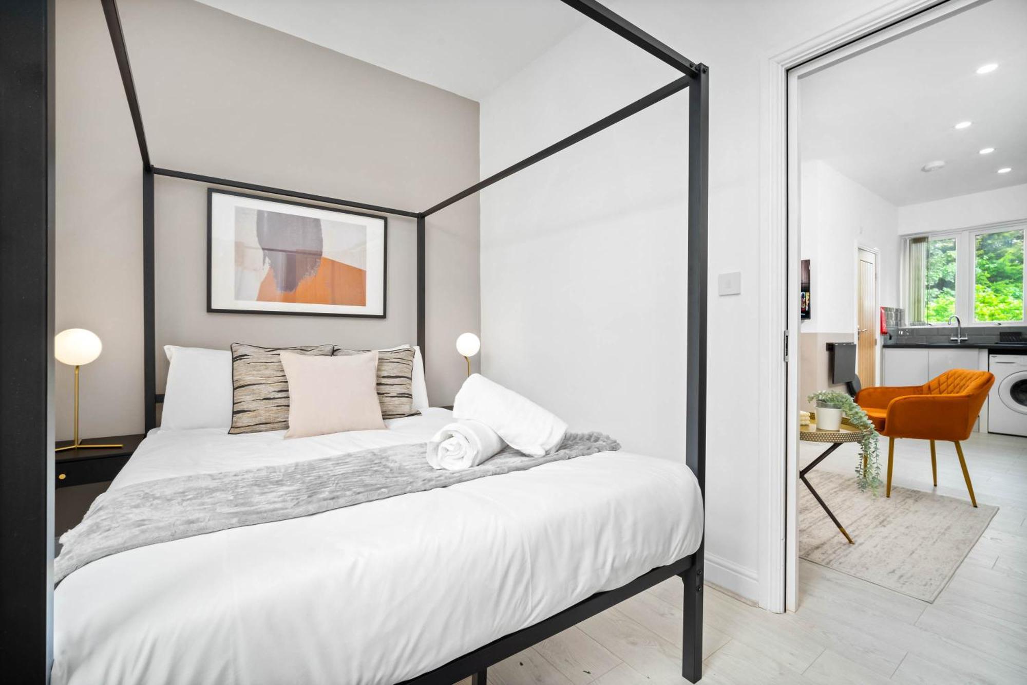 Luxury Apartment - Wifi - Smart Tv - Near City Centre - 2Mr Birmingham Oda fotoğraf