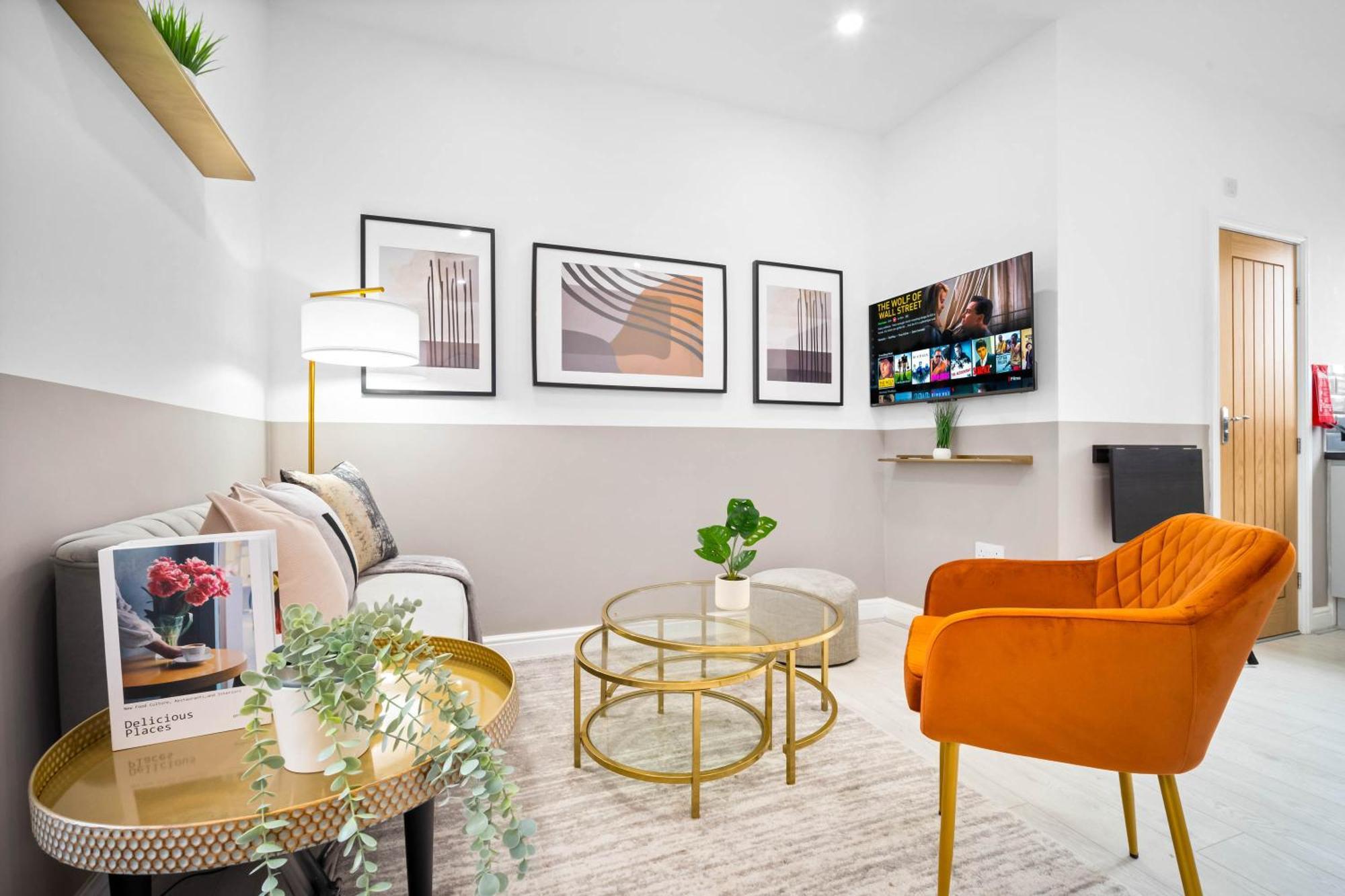 Luxury Apartment - Wifi - Smart Tv - Near City Centre - 2Mr Birmingham Oda fotoğraf